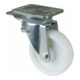 BS Zwaarlastwiel met rem Rollager Polyamide-1