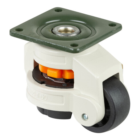 BS zwenkwielen Hefwiel W220.A90.050 Zwenkwiel met rem, wieldiameter 50 mm,