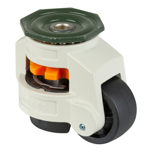 BS zwenkwielen Hefwiel W221.A90.062 Zwenkwiel met rem, wieldiameter 62 mm,