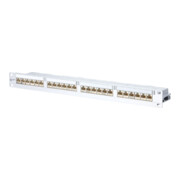 BTR NETCOM 24-Port Panel E-DAT C6 1HE Alu modular LSA TN MP24 mod-3