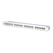 BTR NETCOM 24-Port Panel E-DAT C6 1HE Alu TN MP24-3