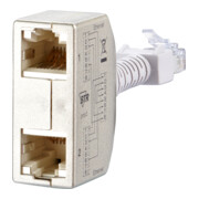 BTR NETCOM Adaptateur de partage de câble Ethernet/Ethernet 130548-03-E Set-1