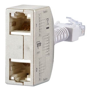 BTR NETCOM Adaptateur de partage de câble ISDN/ISDN 130548-01-E Set