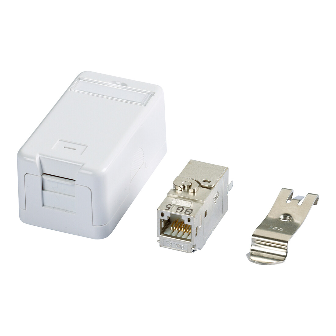 BTR NETCOM Anschlussbox APZ 1P C6Amodul keystone REG-APL 180