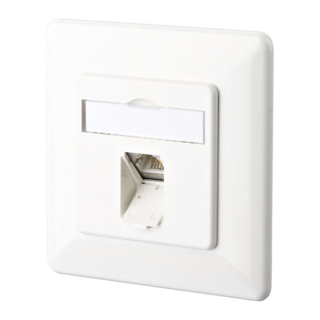 BTR NETCOM Anschlussdose C6A UP 1xRJ45,UP,rws TN EDATC6A-1UP-rws