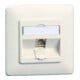 BTR NETCOM Anschlussdose C6Amodul UP 1Port 270 UP,rws TN C6Amod-1UP-270rw