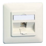 BTR NETCOM Anschlussdose C6Amodul UP 1Port 270 UP,rws TN C6Amod-1UP-270rw-2