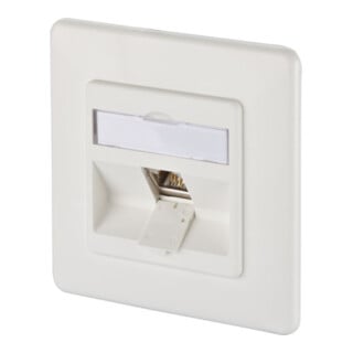 BTR NETCOM Anschlussdose, Cat.6A 1xRJ45,UP,rws TN E-DATmod-1UP-rws