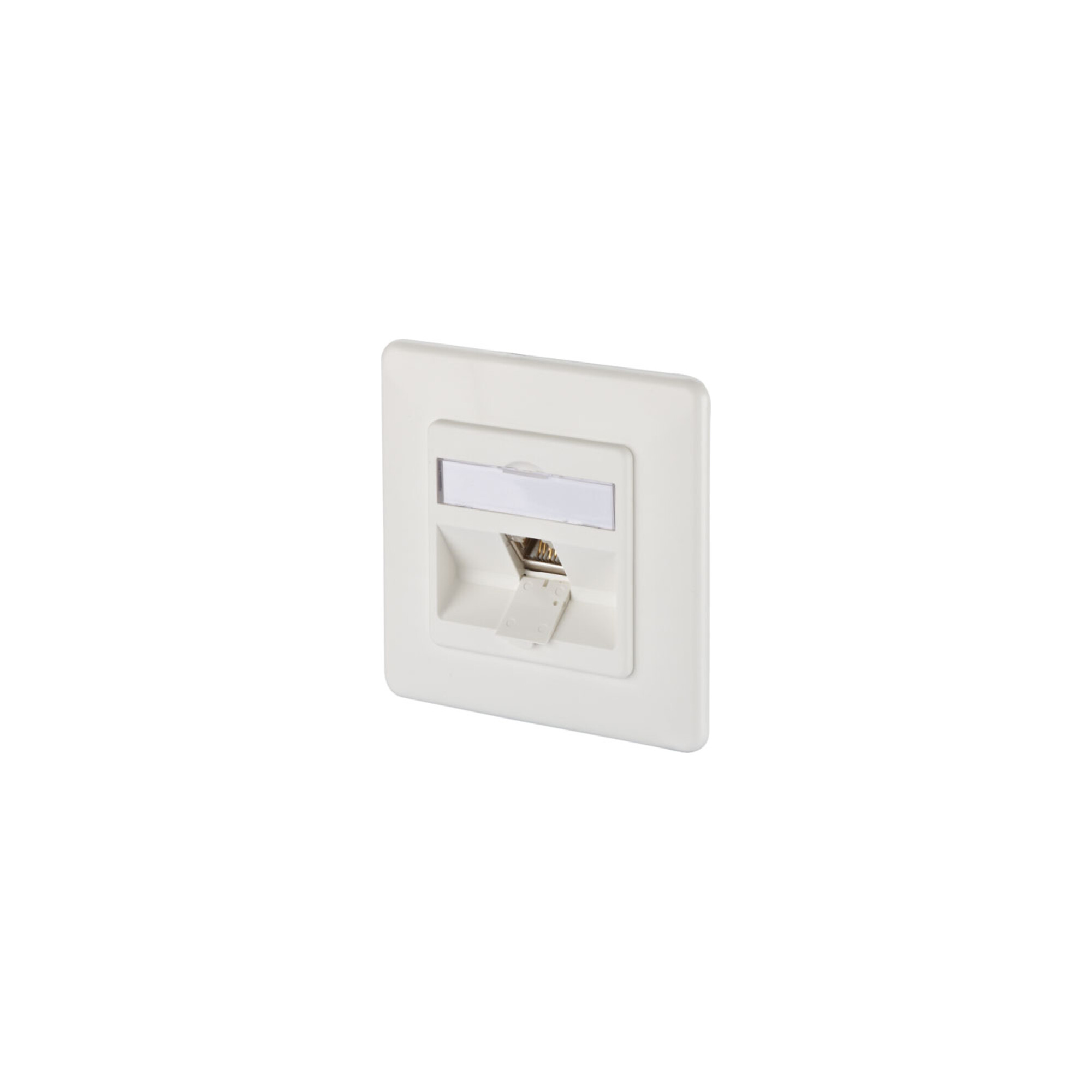 BTR NETCOM Anschlussdose, Cat.6A 1xRJ45,UP,rws TN E-DATmod-1UP-rws