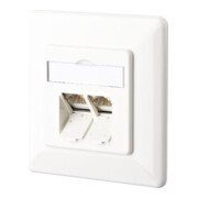 BTR NETCOM Anschlussdose,Kat.6 2xRJ45,UP,rws TN E-DATC6-2UP-rws-3