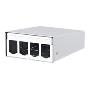 BTR NETCOM AP-Gehäuse leer E-DATmodul 4er rws 130861-0402-E-3