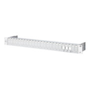 BTR NETCOM Baie de brassage modulaire 24 ports 1U RAL7035 vide TN MPP24-7035-leer-1