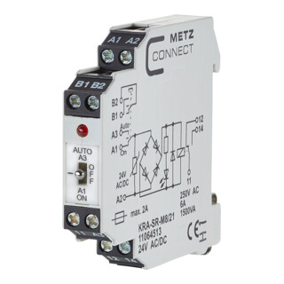 BTR NETCOM Bloc de jonction KRA-SR-M8/21 24VACDC