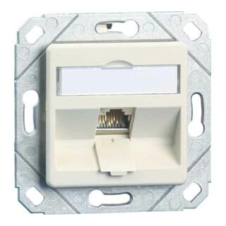 BTR NETCOM Boîte de connexion C6A module Upk 1 port 180 Upk, rws TN C6Amod-1UPk-180rw