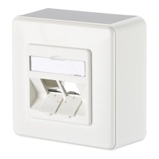 BTR NETCOM Boîte de connexion E-DAT module 8/8(8) AP 1309150002-E gris clair