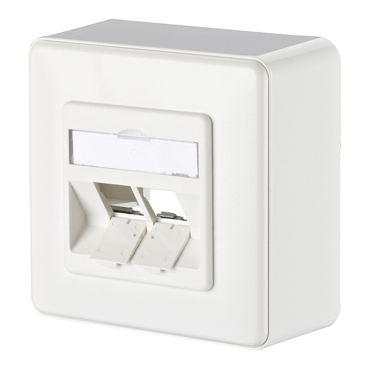 BTR NETCOM Boîte de connexion E-DAT module 8/8(8) AP 1309150002-E gris clair