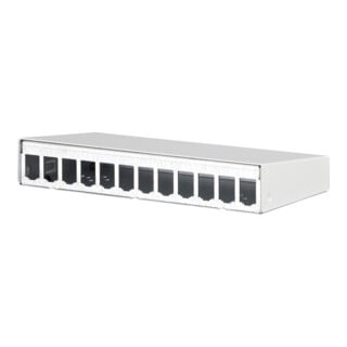 BTR NETCOM Boîtier AP vide module E-DAT 12x rws 130861-1202-E