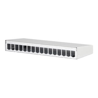 BTR NETCOM Boîtier AP vide module E-DAT 16 emplacements rws 130861-1602-E