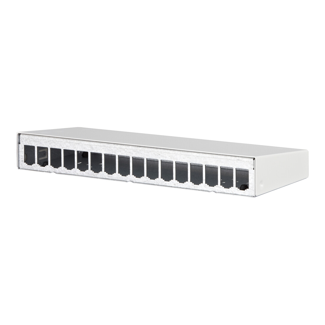 BTR NETCOM Boîtier AP vide module E-DAT 16 emplacements rws 130861-1602-E