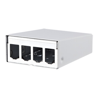 BTR NETCOM Boîtier AP vide module E-DAT 4 pcs rws 130861-0402-E