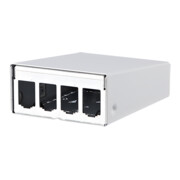 BTR NETCOM Boîtier AP vide module E-DAT 4 pcs rws 130861-0402-E-1