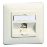 BTR NETCOM Boîtier de connexion C6A module encastré 1 port 270 UP, rws TN C6Amod-1UP-270rw-1