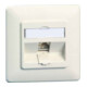 BTR NETCOM Boîtier de connexion C6A module encastré 1 port 270 UP, rws TN C6Amod-1UP-270rw