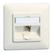 BTR NETCOM Boîtier de connexion C6A module encastré 1 port 270 UP, rws TN C6Amod-1UP-270rw-2