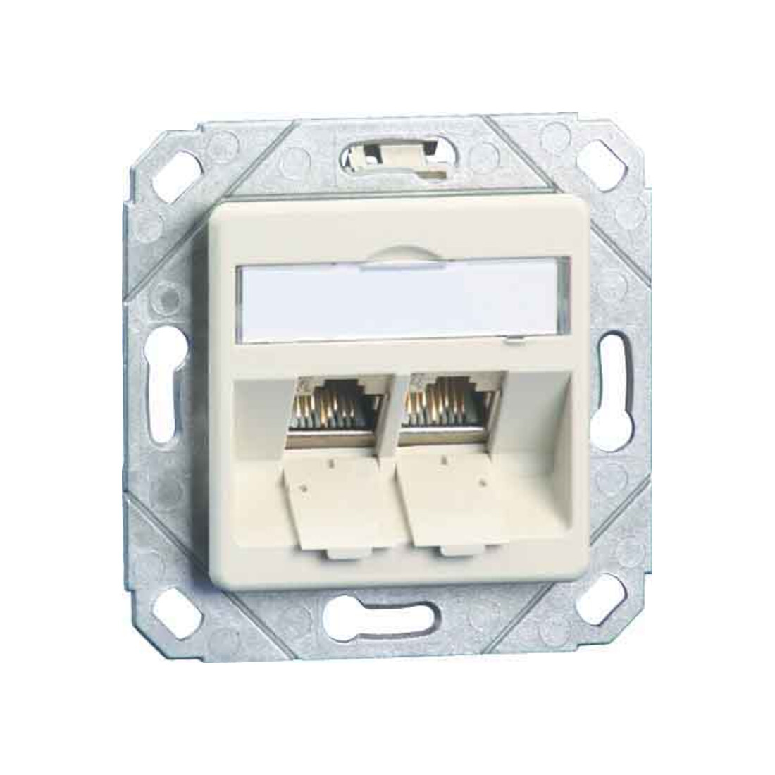BTR NETCOM Boîtier de connexion C6A module Upk 2 ports 270 Upk, rws TN C6Amod-2UPk-270rw