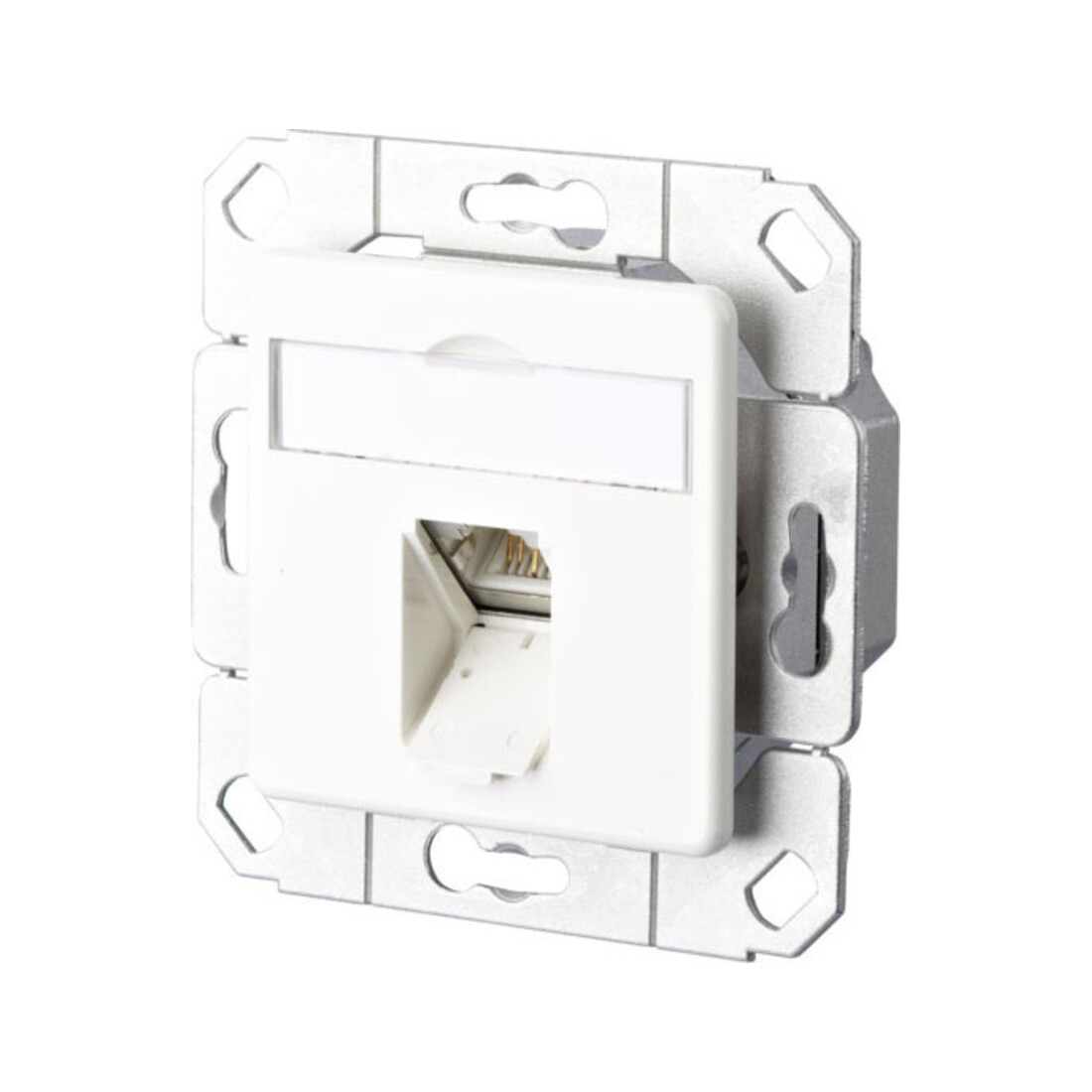 BTR NETCOM Boîtier de connexion C6A Upk 1xRJ45, Upk, rws TN EDATC6A-1UPk-rws