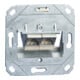 BTR NETCOM Boîtier de connexion C6Amodul encastré 2 ports 180 TN C6Amod-2UP0-180