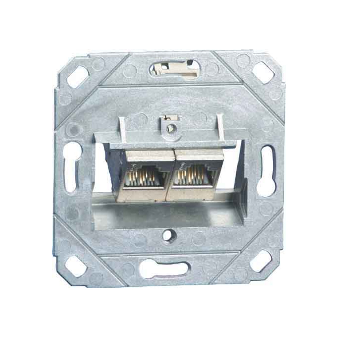 BTR NETCOM Boîtier de connexion C6Amodul encastré 2 ports 180 TN C6Amod-2UP0-180
