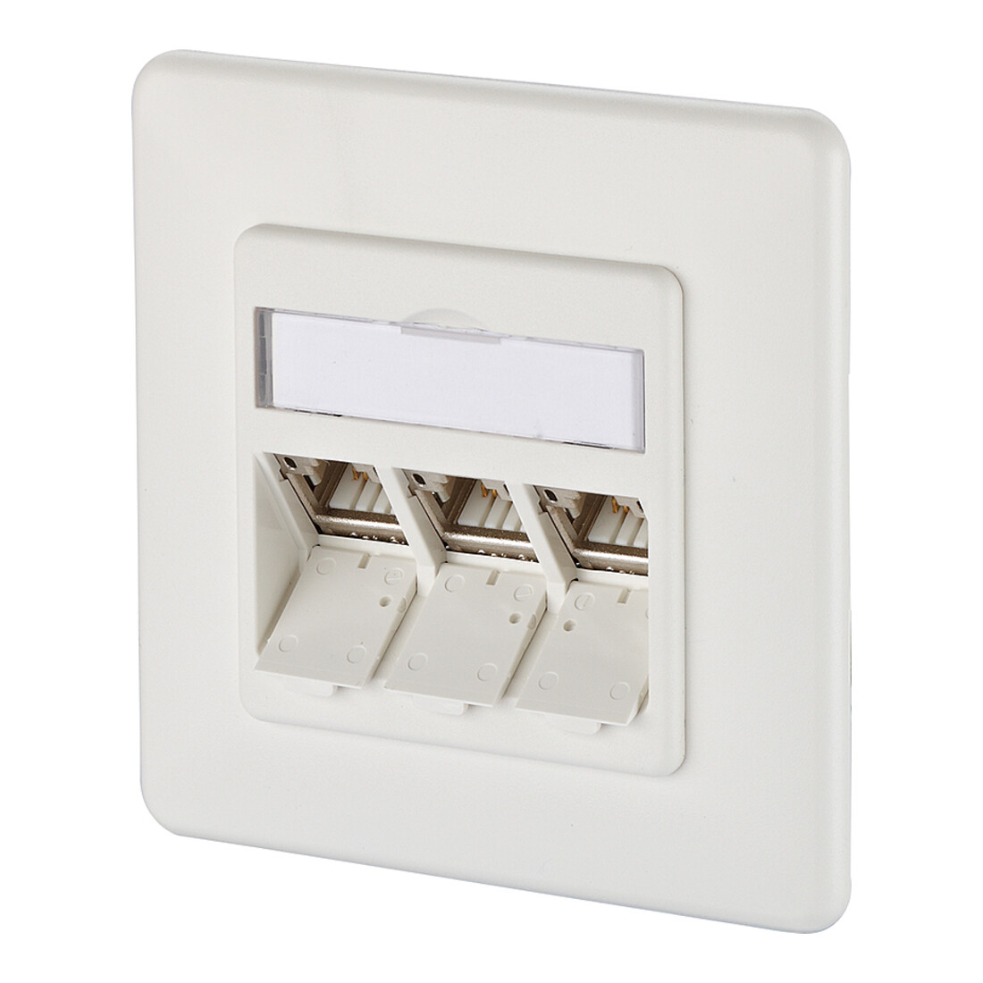 BTR NETCOM Boîtier de connexion E-DAT module 3x8(8) encastré 1309131002-E rws