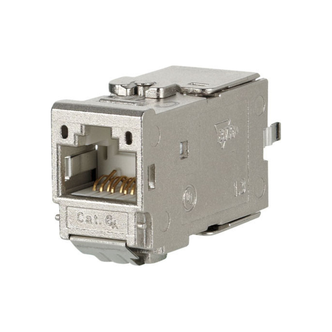 BTR NETCOM C6Amodul 180 Jack Cat. 6A geschirmt TN C6Amod-180