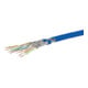 BTR NETCOM Câble de données Cat.7 bleu 8P S/FTP AWG23 GC1000-8P-Eca-T500