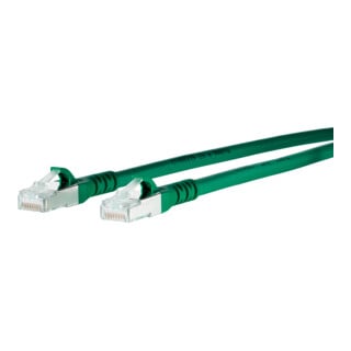 BTR NETCOM Câble de raccordement S/FTP vert 2,0 m Cat.6A 1308452055-E