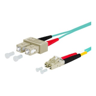 BTR NETCOM Câble duplex LC/SC 50,0 OM3 2 m 151J1EOJO20E