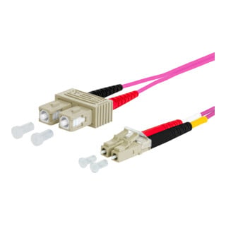 BTR NETCOM Câble duplex LC/SC 50,0 OM4 1m 151S1EOJO10E