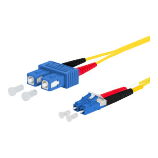 BTR NETCOM Câble duplex LC/SC E9 OS2 2m 151P1EOJO20E