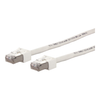 BTR NETCOM Câble ultrafin VoIP 2m C6A26 2RJ45 blanc 13084V2088-E