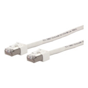 BTR NETCOM Câble ultrafin VoIP 2m C6A26 2RJ45 blanc 13084V2088-E-1
