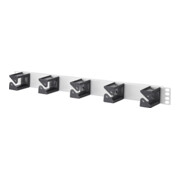 BTR NETCOM Champ de brassage 482,6 mm (19") 1U plastique gris 130894-01-03-E-1