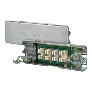 BTR NETCOM Connecteur de câble Cat.7 boîtier métal 130863-E