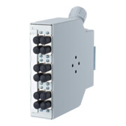 BTR NETCOM LWL-Spleißverteiler 6xSC/ST-D Adapter OpDAT REGplus 6SCSTD-3