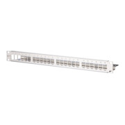 BTR NETCOM Module de panneau de brassage 24 ports 1U inox vide TN MPP24-Edst-leer-1