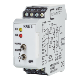 BTR NETCOM Module d’interface 1W KRS-E08 HR3 24ACDC
