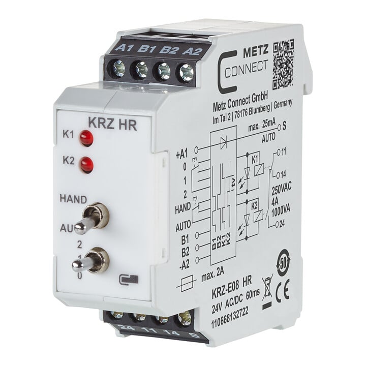 BTR NETCOM Module d'interface 1W KRZ-E08 HR 24ACDC