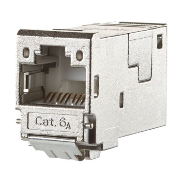 BTR NETCOM Module E-DAT RJ45 8(8) TN Cat.6A, TIA-A, blindé Module E-DAT