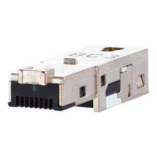 BTR NETCOM Module prise, Cat.6 RJ45, AWG26-22, sur site 1401400810-I