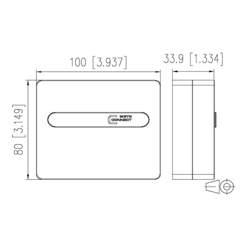 BTR NETCOM OpDAT ADT leer rws für 4xSC/2xLC-D 1501100000HC